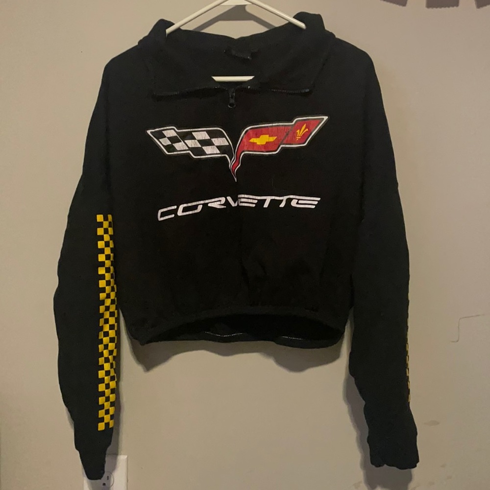 Crop top sweatshirt